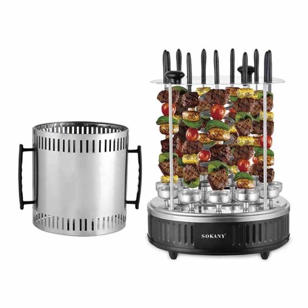 ელეტქრო სამწვადე SOKANY SK-6114 (10 შამფურიანი)