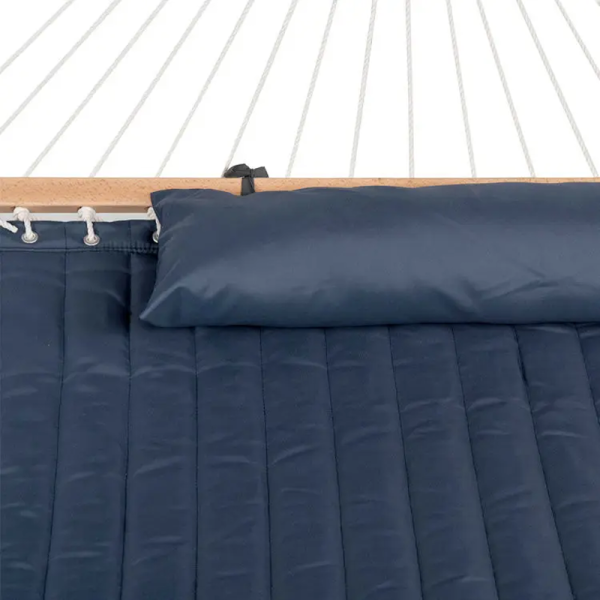 ორადგილიანი დელუქს ჰამაკი - ჯოხებით და ბალიშით S1