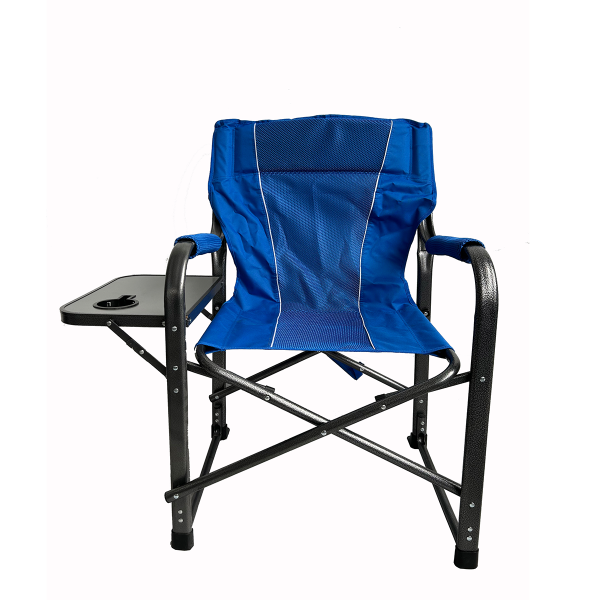 დასაკეცი სკამი CAMPING - ლურჯი (120კგ)