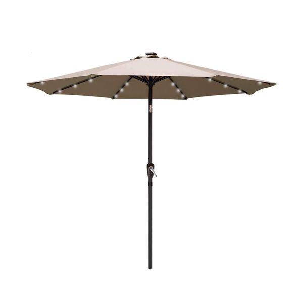 მაგიდის ქოლგა განათებით 6RIBS