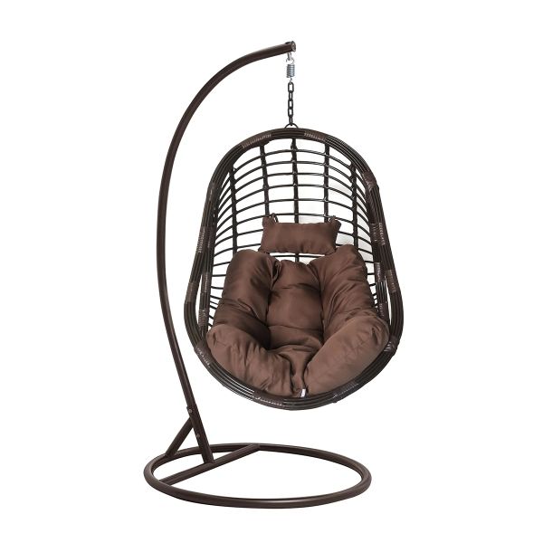 SwingChair_HW პრემიუმ ხარისხის ბუდე საქანელა - ყავისფერი