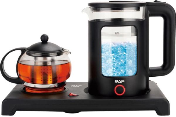 ელექტრო ჩაიდანი ჩაის დასაყენებელთან ერთად RAF R.7855