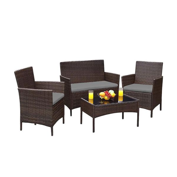 მოწნული ავეჯის ნაკრები ბალიშებით COSY  AJ-SFS010