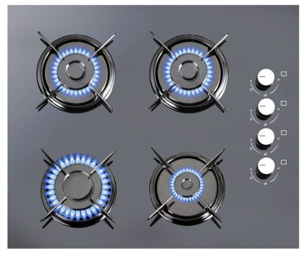 ჩასაშენებელი ქურის ზედაპირი KUMTEL KO-40TAHDF ANT