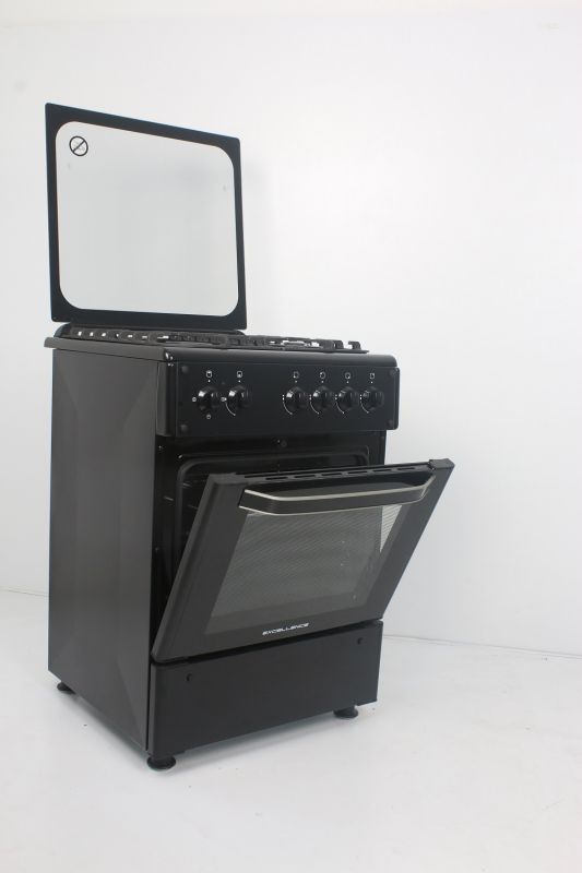 გაზქურა EXELLENCE 6401 Black