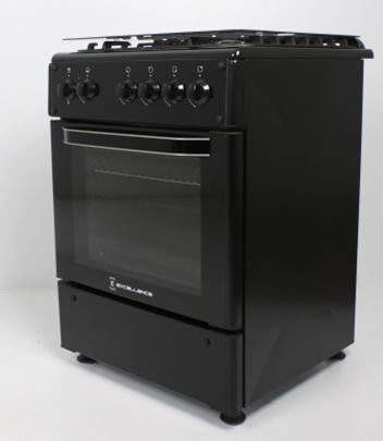 გაზქურა EXELLENCE 6401 Black