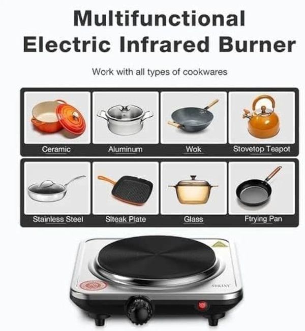 ელექტრო ქურა SOKANY SK-5101