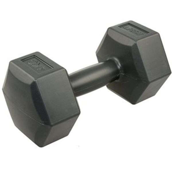 ჰანტელები Vinyl Dumbbell LIFEFIT 4 kg, 1 pc, 533VK4001