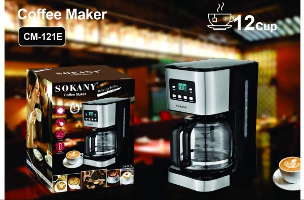 ყავის აპარატი Sokany CM 121E