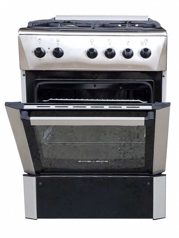 გაზქურა EXCELLENCE 6400 INOX LUX