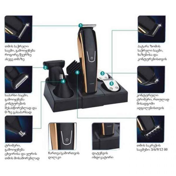 საპარსი კომპლექტი PHILIPS 8188