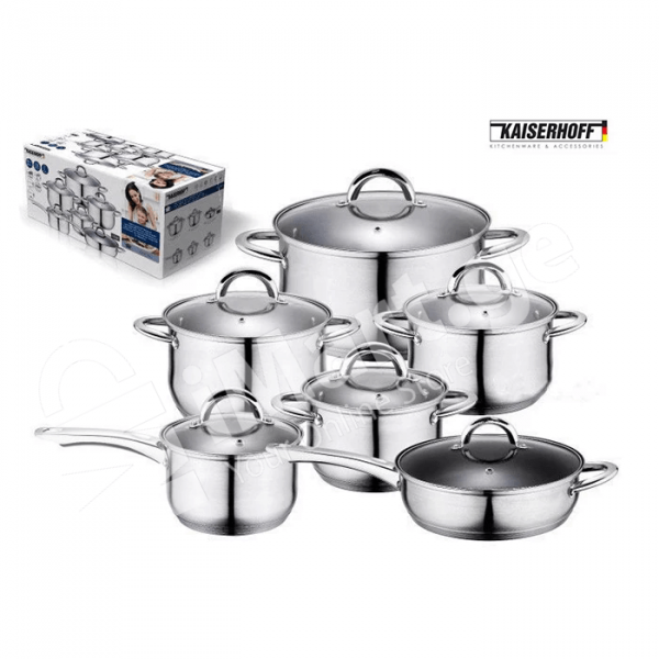 ქვაბების ნაკრები KAISERHOFF 1