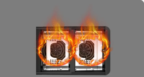 აეროგრილი Sokany SK-10084 (2 განყოფილებიანი)