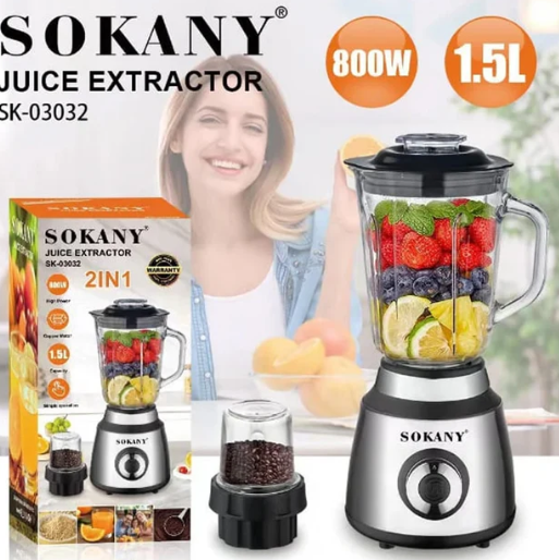 ბლენდერი საფქვავით SOKANY 03032