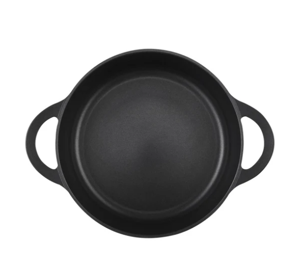 ტაფა-ქვაბი გრანიტის შავი 32სმ თავსახურით CO498-3118 26494 ARSHIA