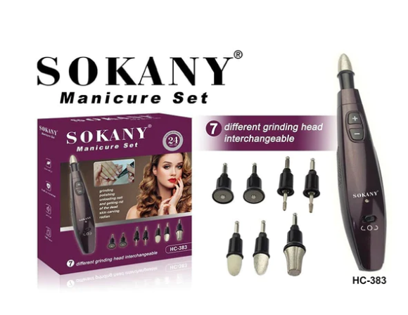 ფრჩხილის დასამუშავებელი აპარატი SOKANY HC-383