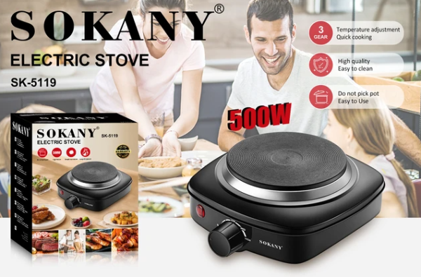 ელექტრო ქურა SOKANY SK-5119