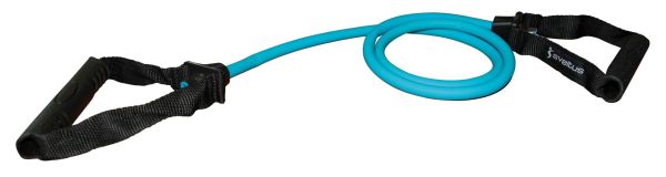 რეზინის ესპანდერი სახელურებით SVELTUS მსუბუქი,სახელურებით ლურჯი