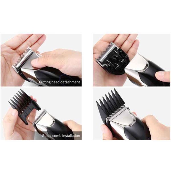 თმის საკრეჭი KEMEI KM-2810 ტიტანის 21524