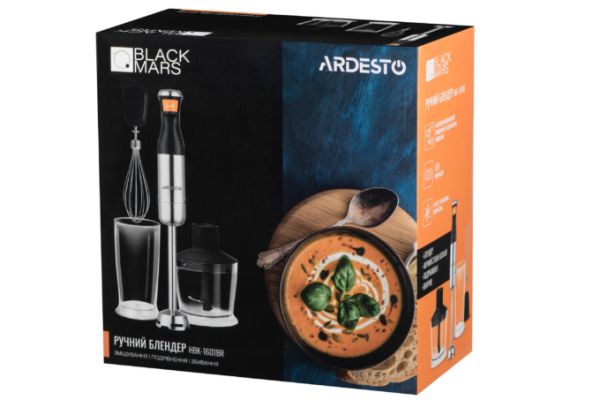 ხელის ბლენდერი ARDESTO HBK-1601BR
