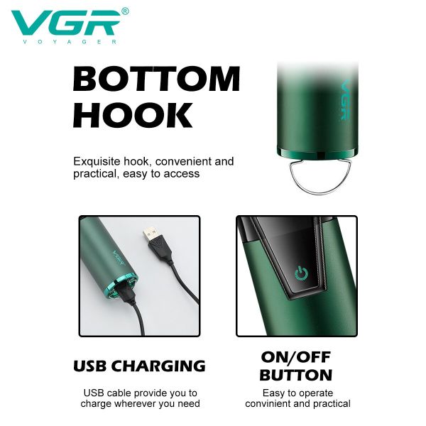 თმის საკრეჭი VGR V-677