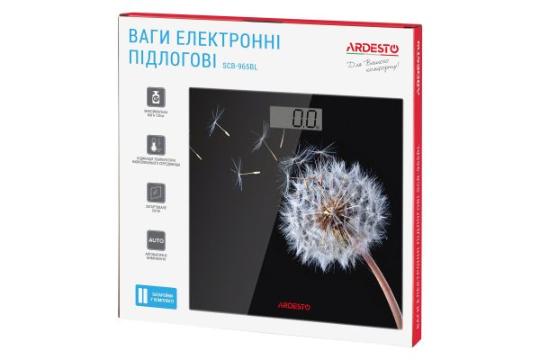 სასწორი ARDESTO SCB-965BL