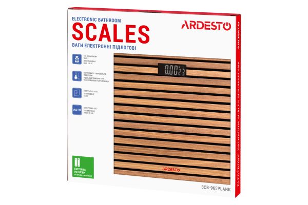 სასწორი ARDESTO SCB-965PLANK