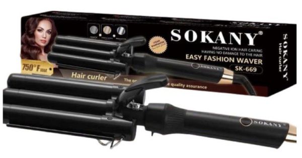 თმის დასატალღი უთო SOKANY SK-669