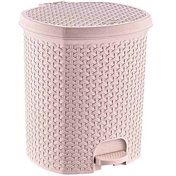 პლასტმასის ურნა პედლით Hobby Life  21ლ 33,5x34,5x39,2სმ 01 1123