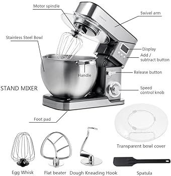 მიქსერი (ჯამით) SOKANY SC-624 (13L)