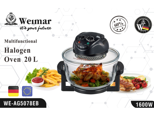 აეროგრილი Weimar WE‑AG5078EB (Black)